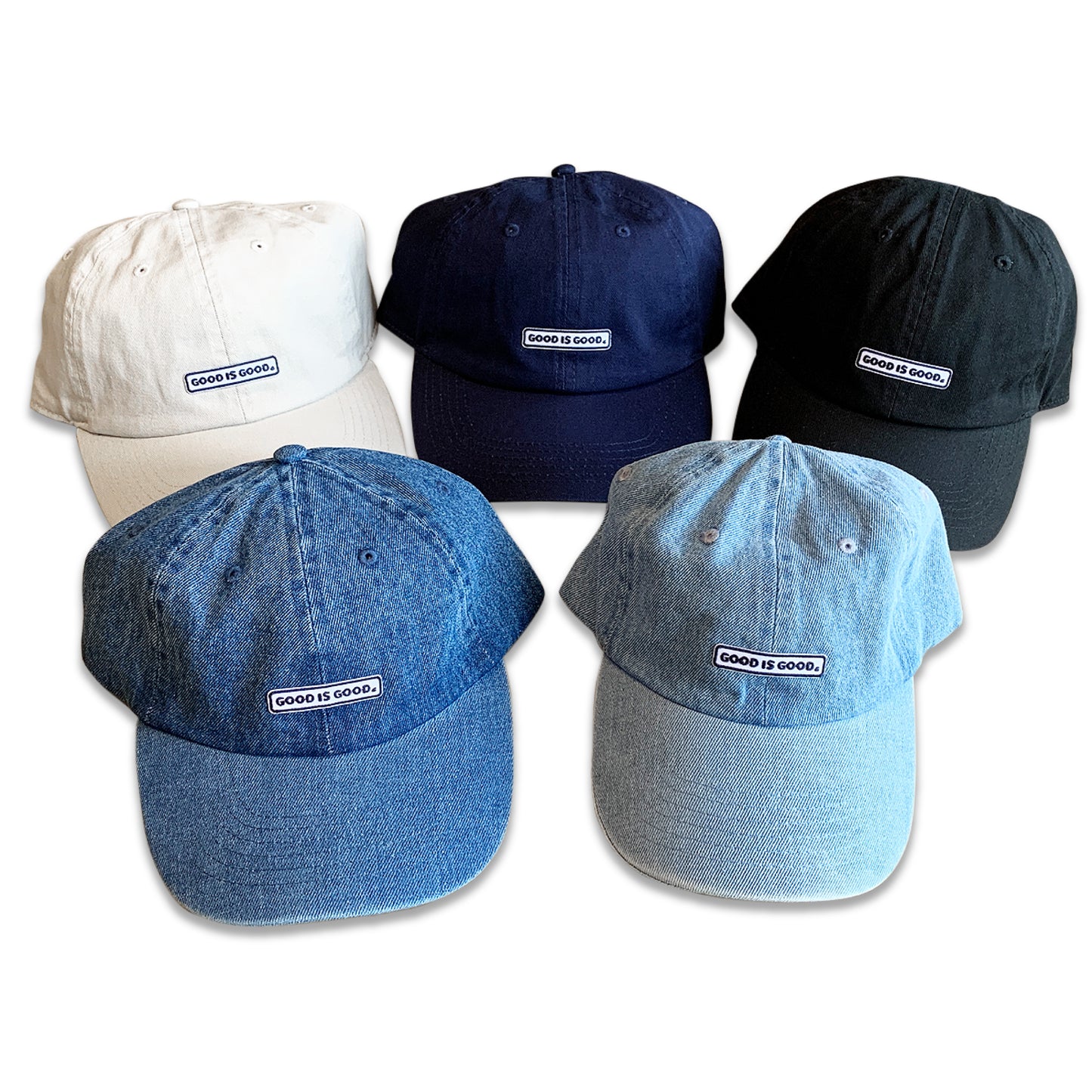 GOOD IS GOOD ワッペンキャップ