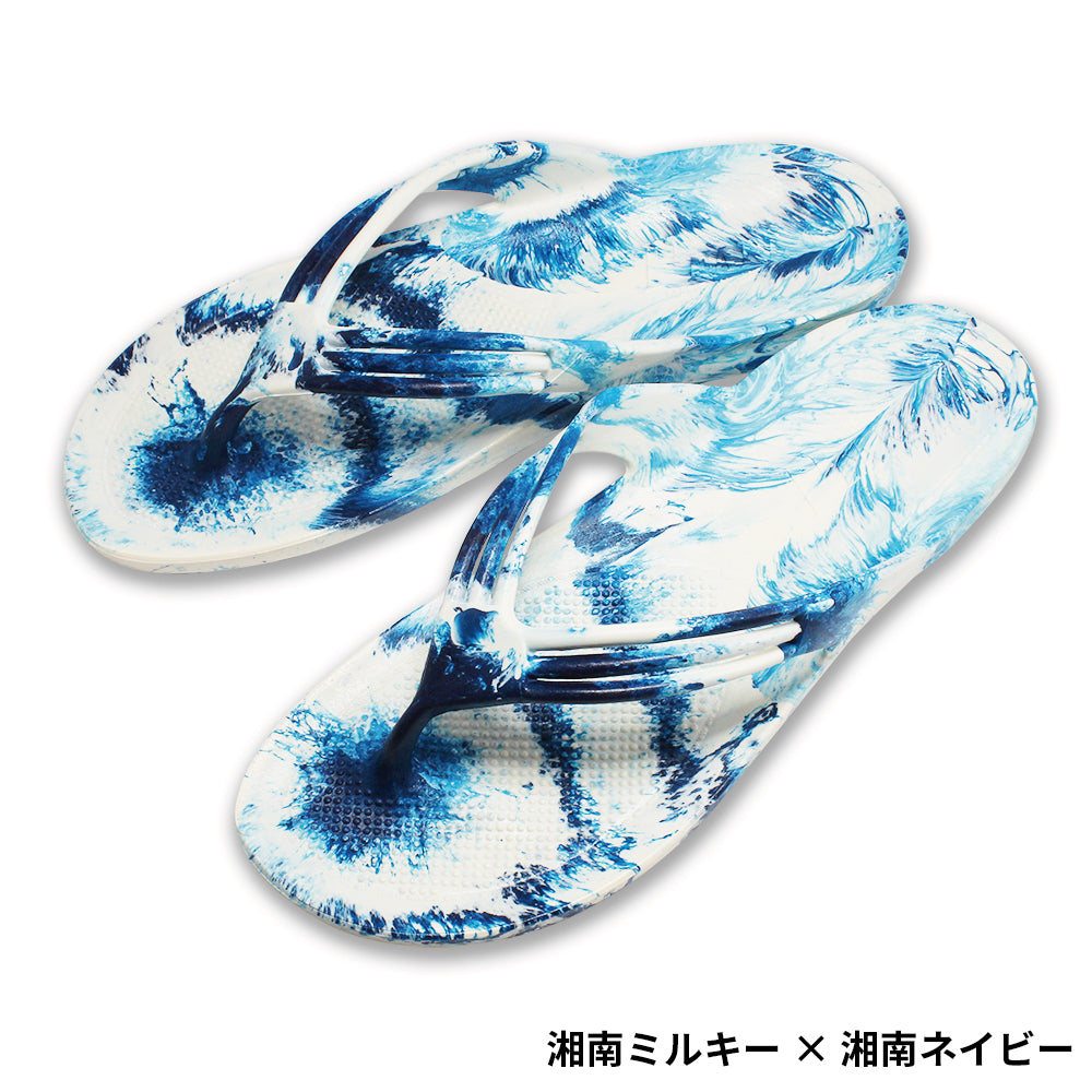 ギョサン No.95 三本鼻緒レディース 湘南マーブル