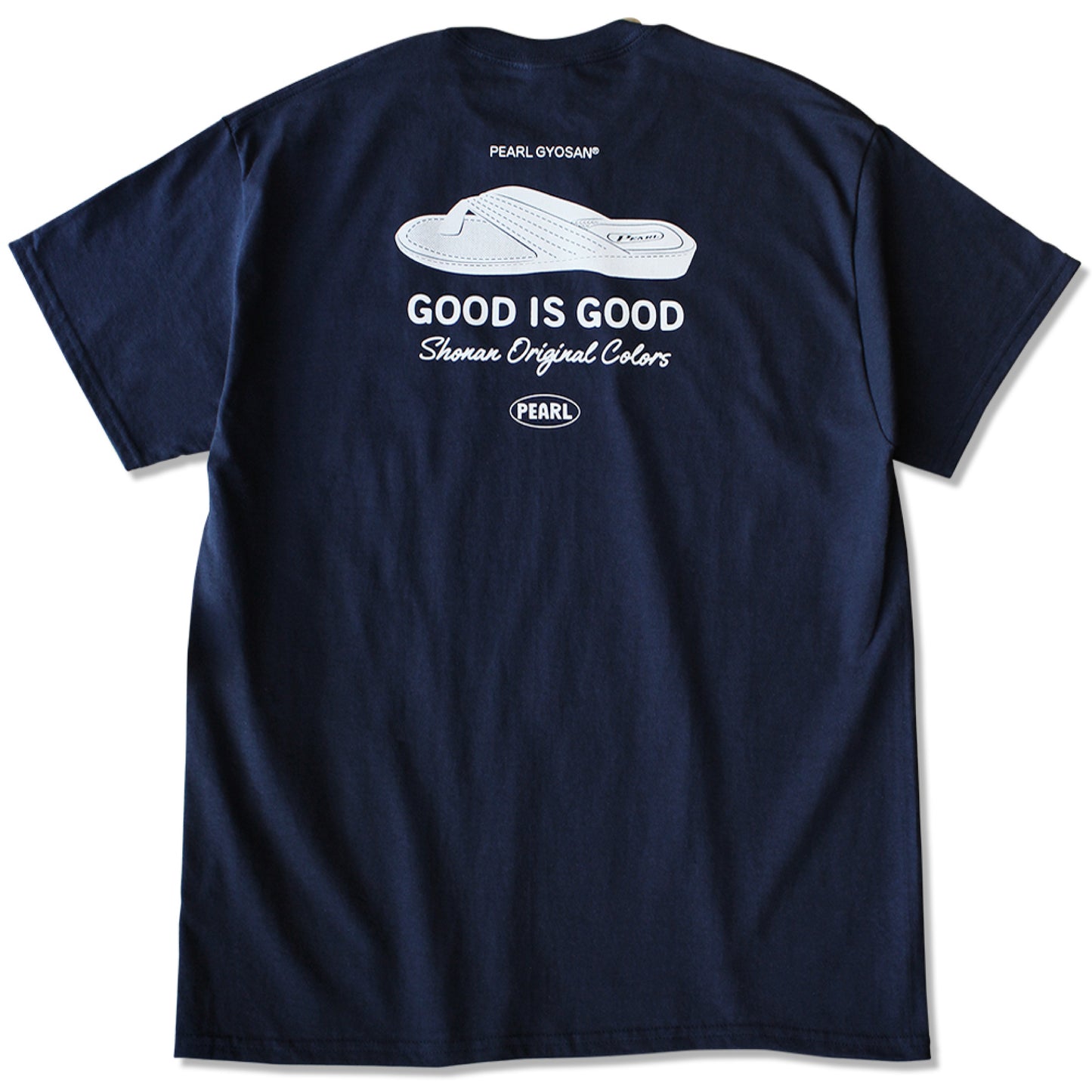 GYOSAN ポケットTシャツ ホワイト/ネイビー