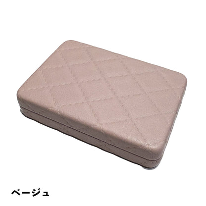 Bon est bon アクセケース キルティング スクエア
