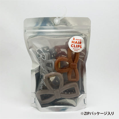 Bon est bon ヘアクリップ3Pセット