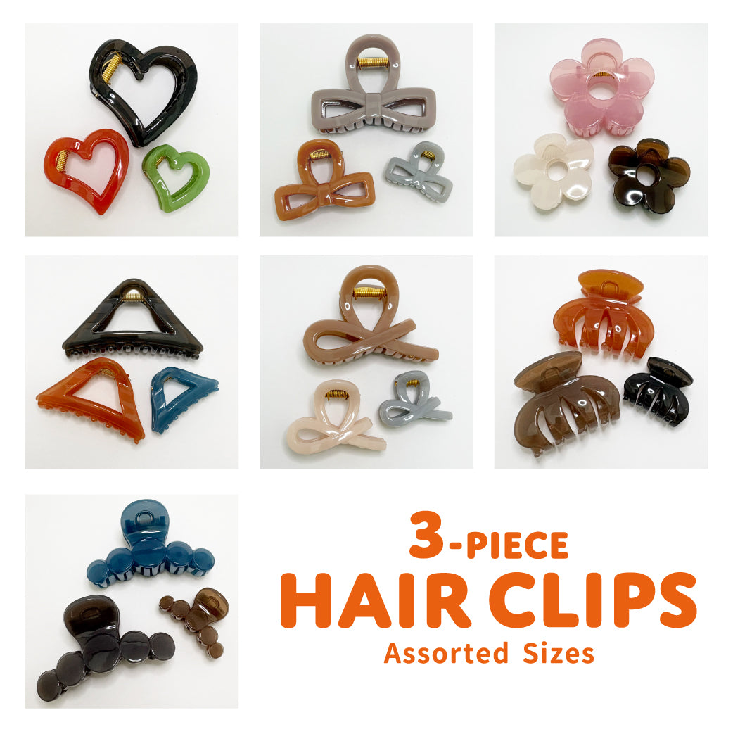 Bon est bon ヘアクリップ3Pセット