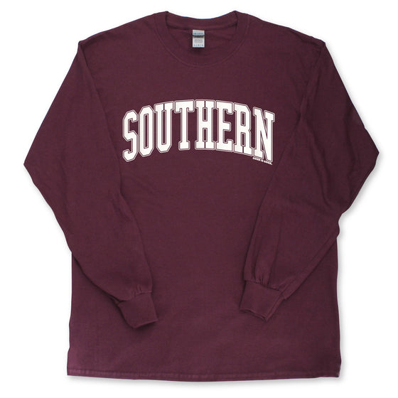 SOUTHERN カレッジロゴ L/S Tシャツ '22